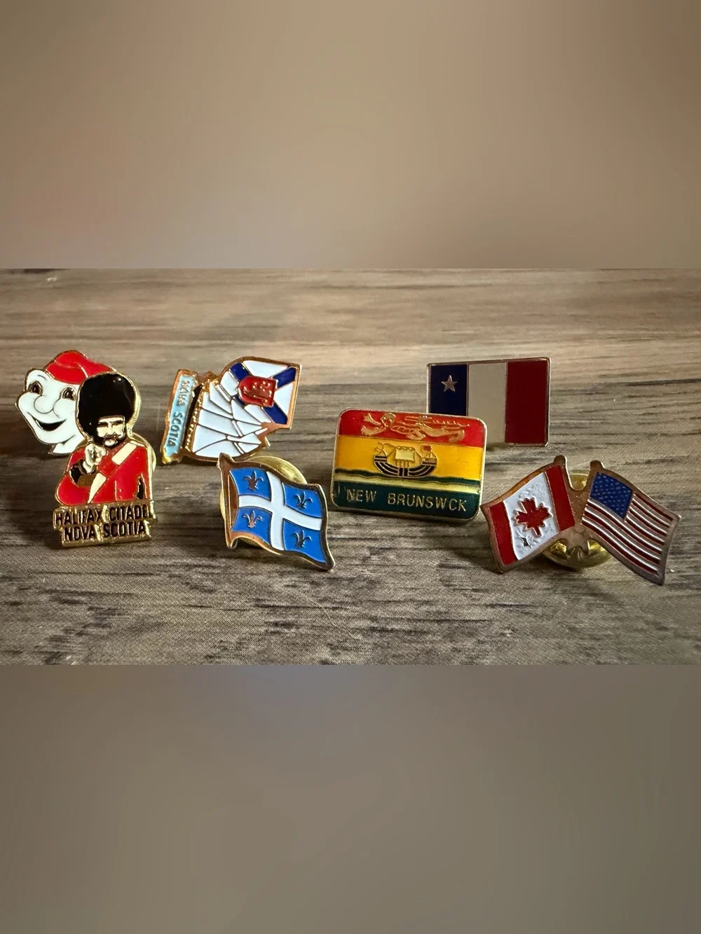 Canada Nova Scotia Acadia Lapel Pin Bundle